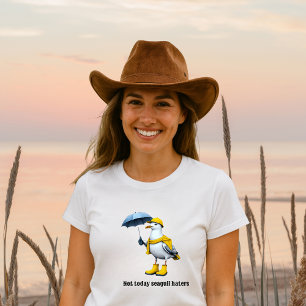Camiseta Engraçado Engraçado em Raparigas - Humor de Praia