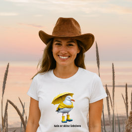 Camiseta Engraçado Engraçado em Raparigas - Humor de Praia