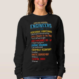 Camiseta Engraçado entender Engenheiros e engenheiros engra