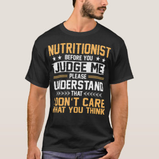 Camiseta Engraçado Entender Esse Nutricionista