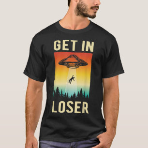 Camiseta Engraçado Entrar Em Aliens Extraterrestres De Ovni
