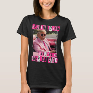 Camiseta Engraçado Entrar Em Perdedor Estamos Levando O Ame