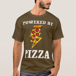 Camiseta Engraçado Equipado Com Pizza Crianças Presentes Mu