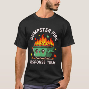 Camiseta Engraçado Equipe de Resposta a Incêndios Engraçado
