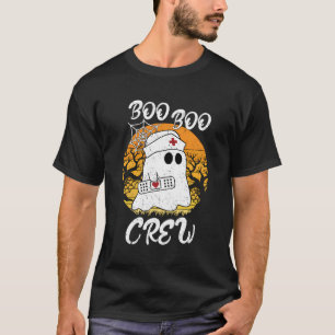Camiseta Engraçado Er Ed Rn Icu Escola Halloween Ghost Boo