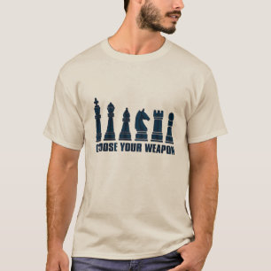 Camiseta engraçado escolha seu design do humor do geek da