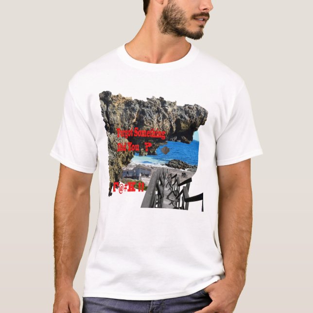 Camiseta Engraçado Esqueci A Facemask Você Fez Design, Mens (Frente)