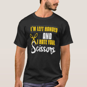 Camiseta Engraçado Esquerda Que Odeia As Barreiras Da Tesou