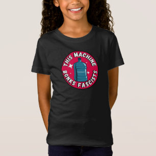 Camiseta Engraçado, essa máquina bate fascistas