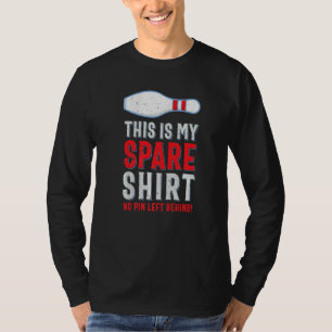 Camiseta Engraçado Esta É A Minha Boliche Esparsa No Esport