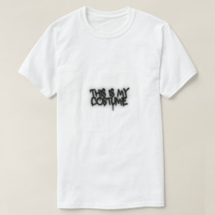 Camiseta Engraçado Este É o Meu Design de Fantasia