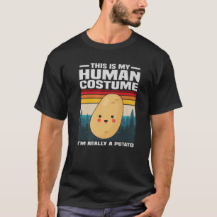 Camiseta Engraçado Este é o meu hábito humano. Sou mesmo