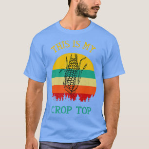 Camiseta Engraçado Este é o meu topo, Legal Farmer Este é o