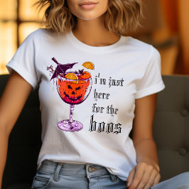 Camiseta Engraçado, estou aqui para a fantasia de Boos Hall