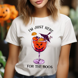 Camiseta Engraçado, estou aqui para a fantasia de Boos Hall