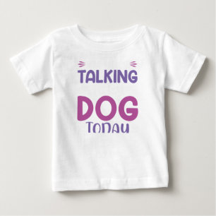 Camiseta Engraçado Estou Falando Com Meu Cachorro Hoje