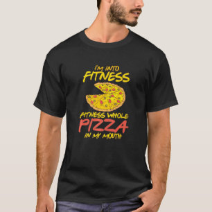 Camiseta Engraçado, estou na Malhação de pizza inteira no m
