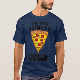 Camiseta Engraçado, estou na Pizza de Malhação no meu Pizz