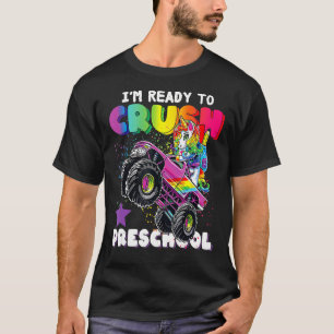 Camiseta Engraçado, estou pronto para esmagar o Unicórnio d