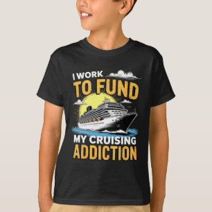 Camiseta Engraçado, estou trabalhando para financiar meu ví