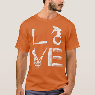 Camiseta Engraçado Eu Adoro Barber Barbershop Barbershop Ba