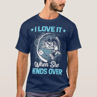 Camiseta Engraçado Eu Adoro Quando Ela Se Aproxima De Homen