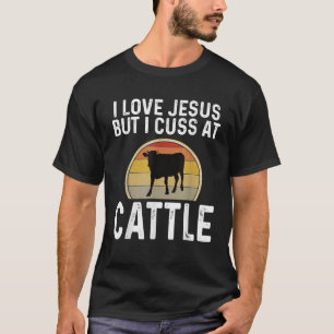 Camiseta Engraçado Eu Amo Jesus Mas Eu Xingo No Leite De Ga