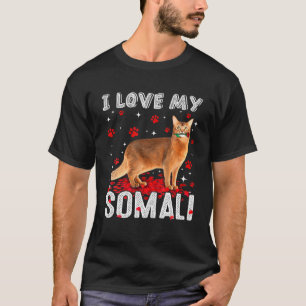 Camiseta Engraçado Eu Amo Meu Namorados Somali