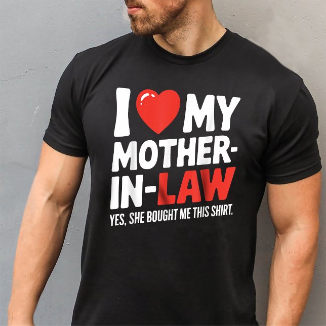 Camiseta Engraçado Eu Amo Minha Mãe De Direito Ela Comprou  (Criador carregado)