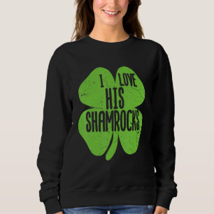Camiseta Engraçado Eu Amo Seu Dia de São Patrício De Camarõ