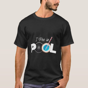Camiseta Engraçado Eu Beber Cerveja E Ervilha Em Piscinas L