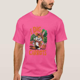 Camiseta Engraçado Eu Canto Cenouras Para Animais De Pet De