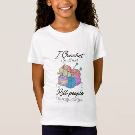 Camiseta Engraçado Eu Crochê Salva Uma Vida Arte De Fio
