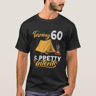 Camiseta Engraçado Eu Fazer 60 É Bonito Que Eu Acampo 10