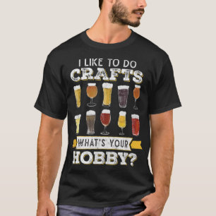 Camiseta Engraçado Eu Gosto De Fazer Artesanatos Que Seu Ar