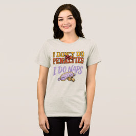 Camiseta Engraçado Eu Não Cumpro Penais Eu Durmo