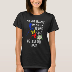 Camiseta Engraçado eu não estar gritando que sou uma garota