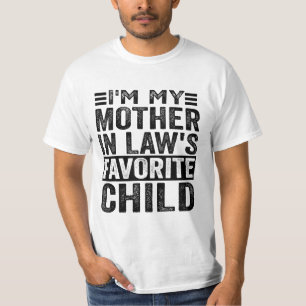 Camiseta Engraçado eu ser a minha mãe na criança favorita d