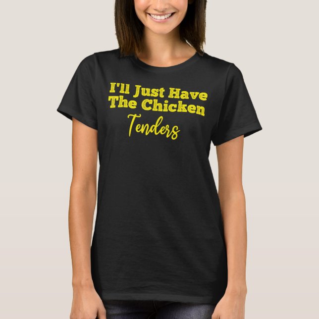 Camiseta Engraçado, Eu Só Vou Ter O Concurso De Frango_1 (Frente)