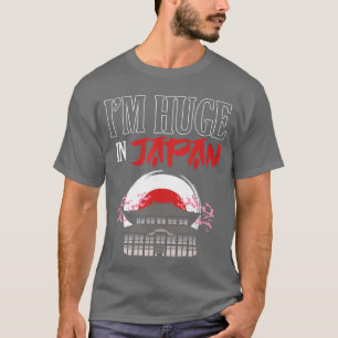 Camiseta Engraçado Eu Sou Enorme No Japão Dito Humorístico 