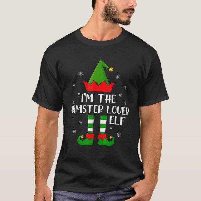 Camiseta Engraçado, eu sou o amador Elf Ch (Frente)
