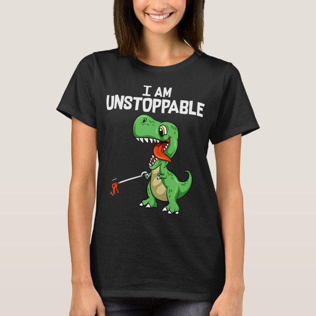 Camiseta Engraçado Eu Sou Um Ti-Rex Dinossaur Grabber Pun (Frente)