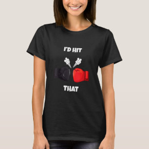 Camiseta Engraçado eu ter batido no boxe in a box Muay Thai