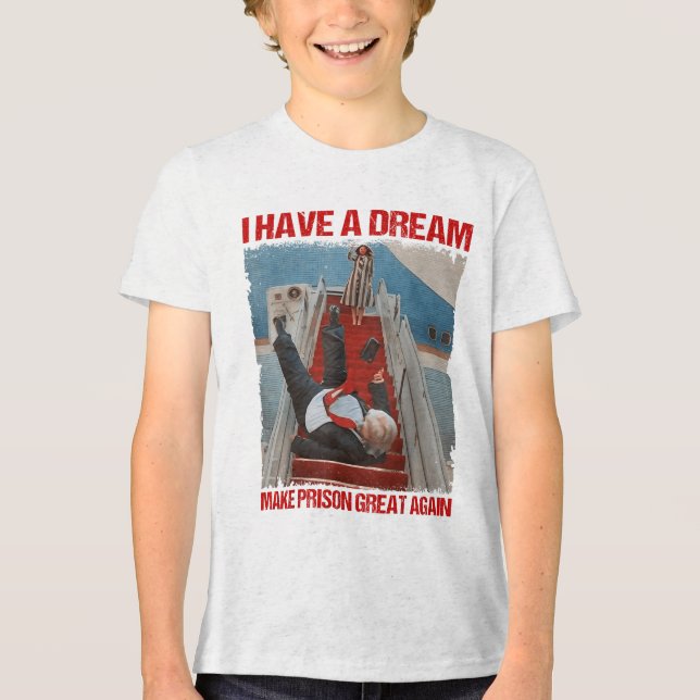 Camiseta Engraçado Eu Ter Um Sonho Fazer Excelente Na Prisã (Frente)