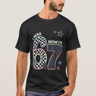 Camiseta Engraçado Eu Tinha 6 Agora Tenho 7 Aniversário 67