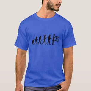 Camiseta Engraçado Evolução Do Homem - Presente De Quím