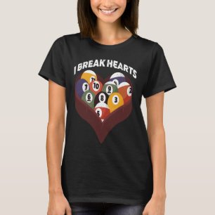 Camiseta Engraçado Evolução Dos Bilhares Humanos 8 Ll Pisci