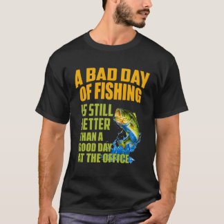 Camiseta Engraçado excelente Dizendo Sobre Pesca