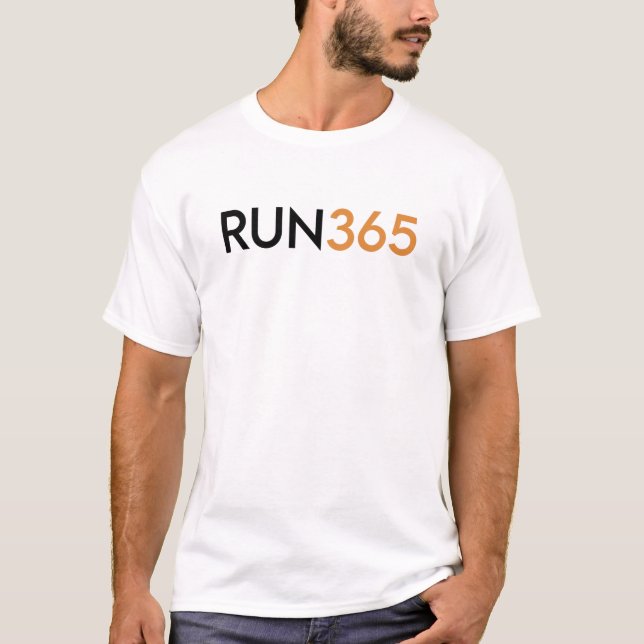 Camiseta Engraçado Executar 365 Executando Presentes de Run (Frente)