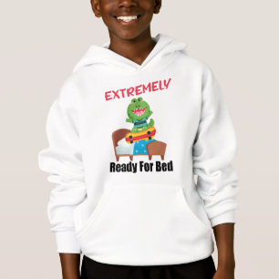 Camiseta engraçado extremamente pronto para dormir 